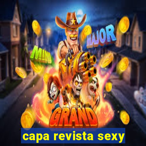 capa revista sexy